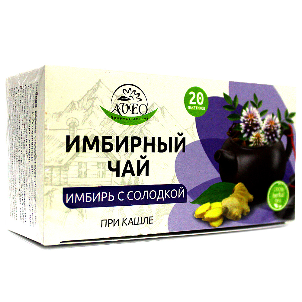 Чай имбирный «для Здоровья» с солодкой от кашля по цене 125 руб. в Лавке знахаря. Отправляем с Алтая. Быстрая доставка по России.